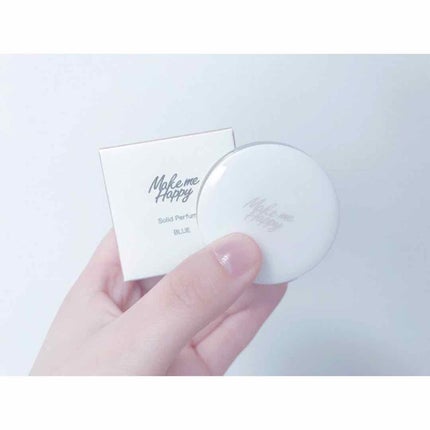 メイクミーハッピー ソリッドパフューム BLUE/キャンメイク/練り香水を使ったクチコミ(1枚目)