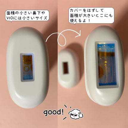 LAVOMER/mous./家庭用脱毛器を使ったクチコミ(4枚目)