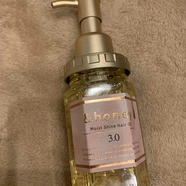 モイストシャイン ヘアオイル3.0/&honey/ヘアオイルを使ったクチコミ（1枚目）