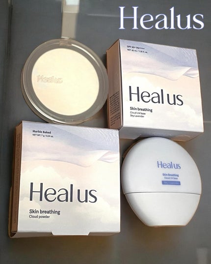 クラウドパウダー/Healus/プレストパウダーを使ったクチコミ(5枚目)
