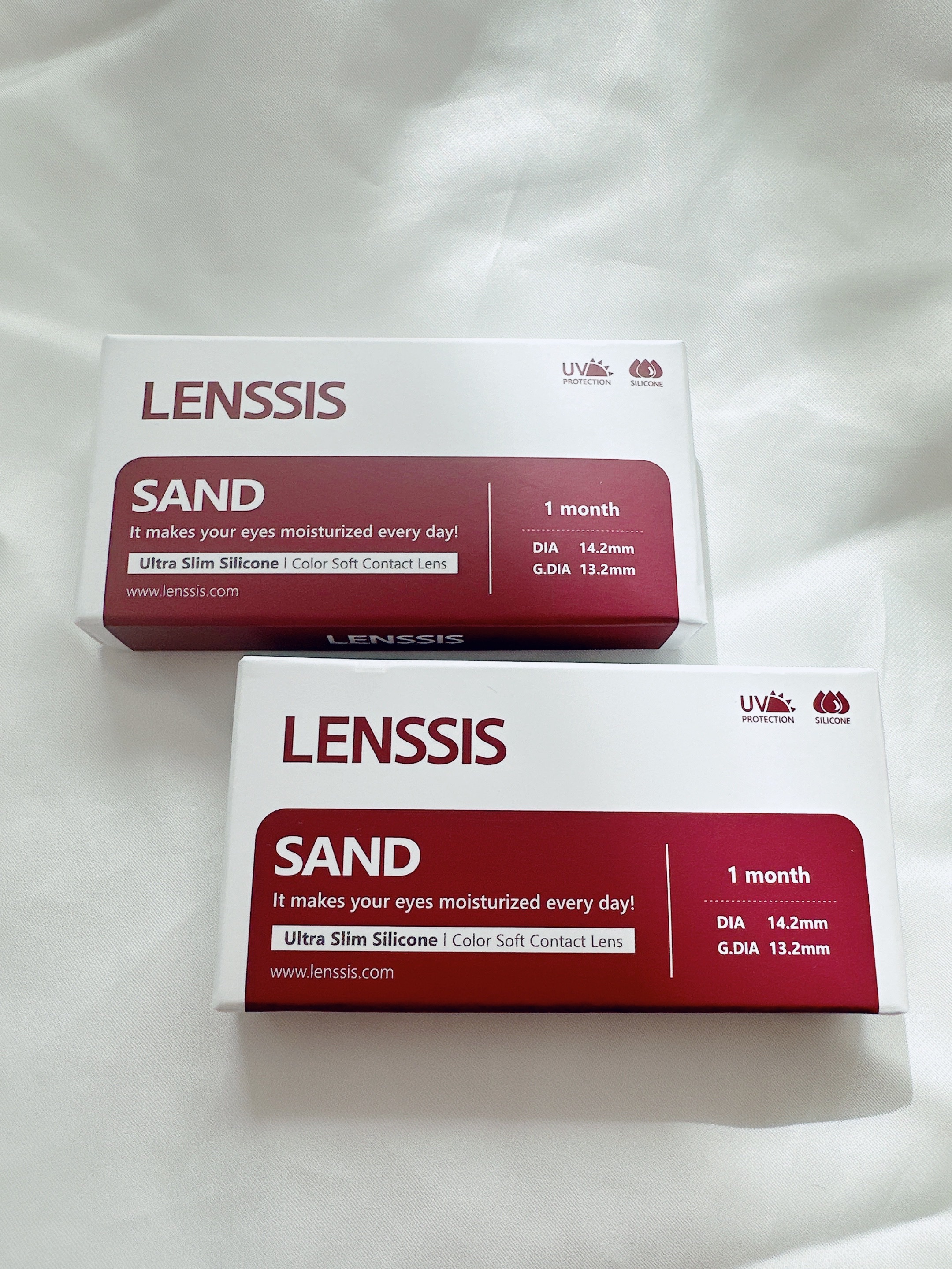 サンドシリーズ/LENSSIS/カラーコンタクトレンズを使ったクチコミ（1枚目）