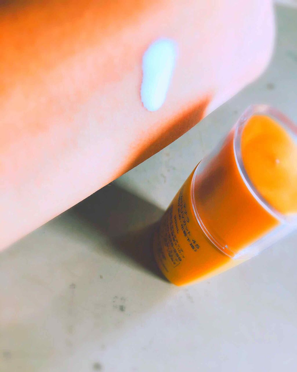 しっかりUVカット45/マナラ/日焼け止め・UVケアを使ったクチコミ（3枚目）