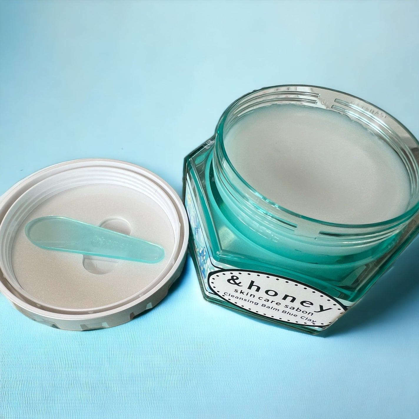 アンドハニー サボン クレンジングバーム ブルークレイ/&honey/クレンジングバームを使ったクチコミ(3枚目)