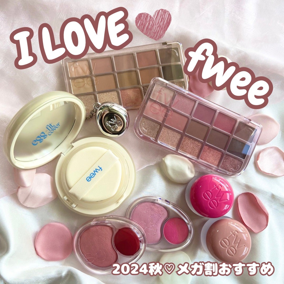 デュアルチークメロウ/fwee/ジェル・クリームチークを使ったクチコミ(1枚目)