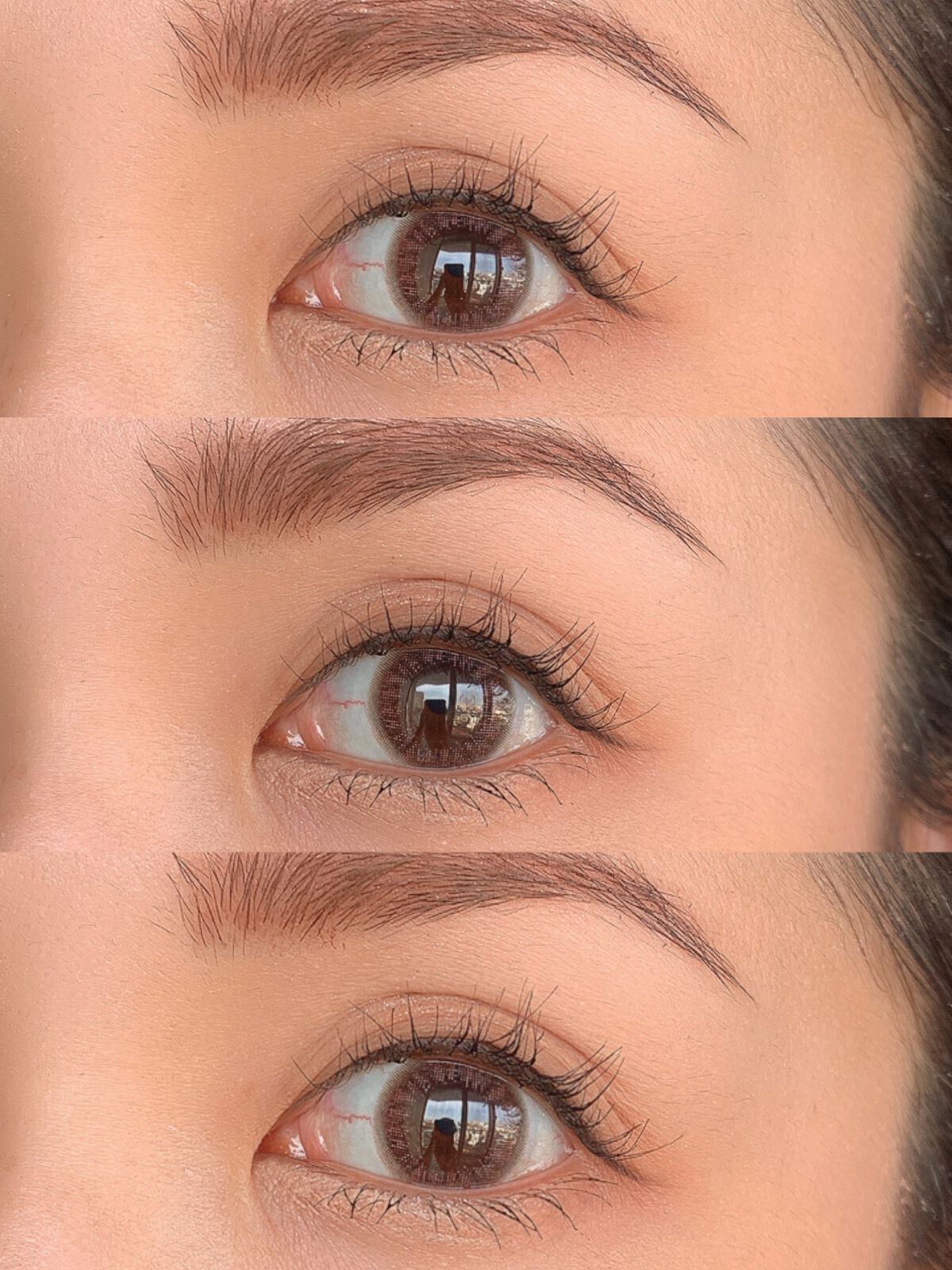 mari@コメントでフォロバ on LIPS 「ナチュラルなのにふんわり盛れる!ルミアのワンデーカラコン💓●ル..」(5枚目)