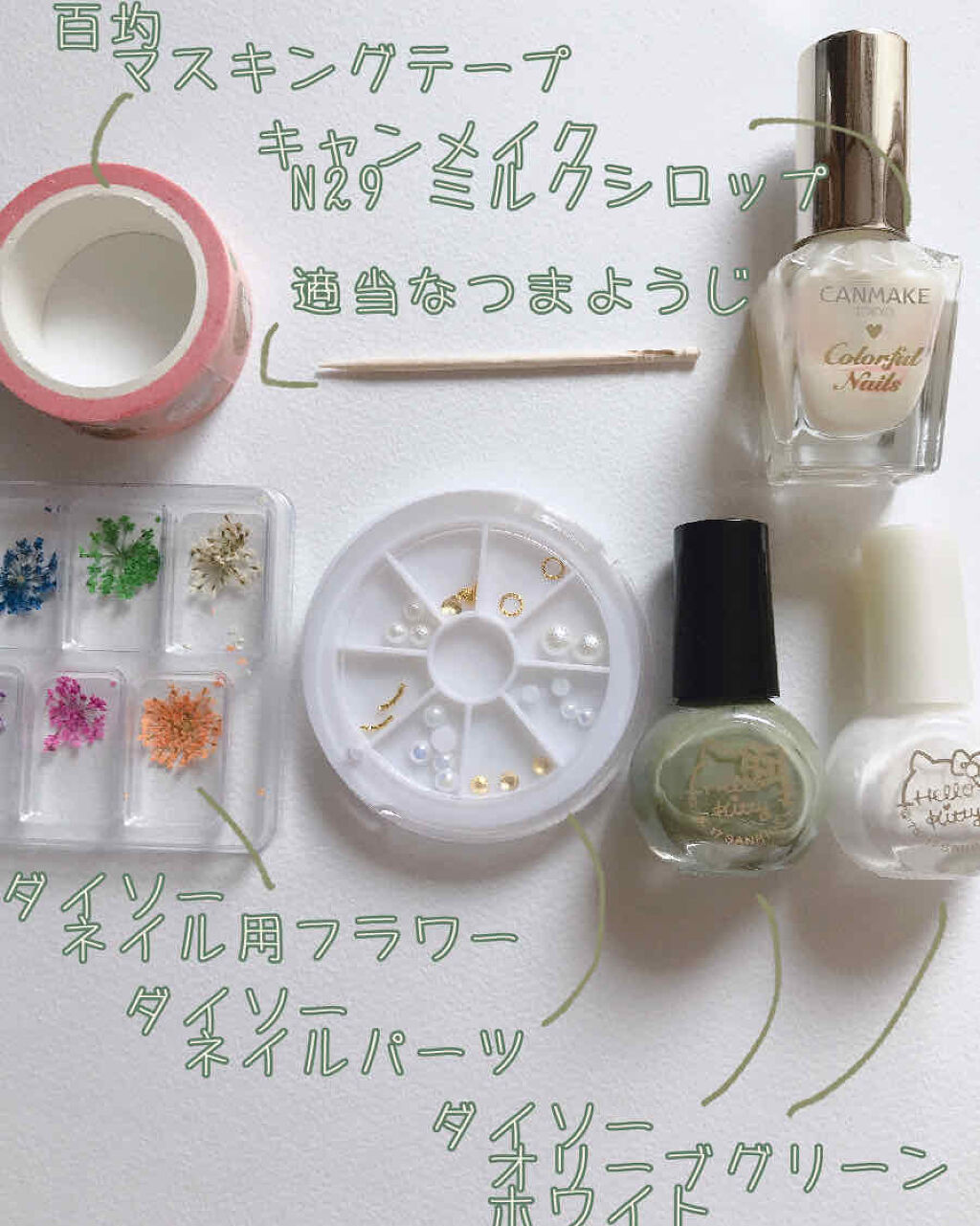 カラフルネイルズ/キャンメイク/マニキュアを使ったクチコミ（2枚目）