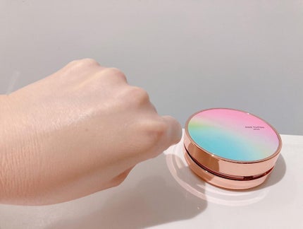 ピンクティーツリーカバークッション/APLIN/クッションファンデーションを使ったクチコミ(5枚目)