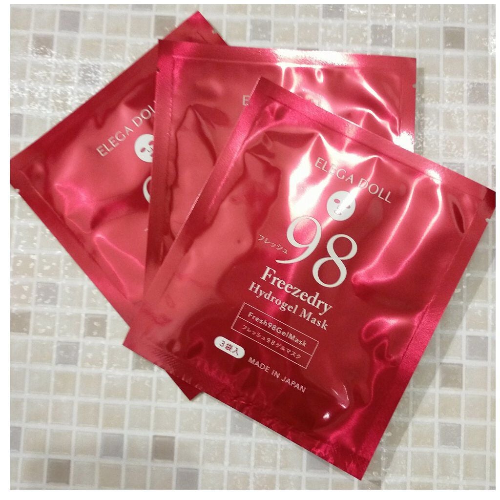 フレッシュ98ゲルマスク/ELEGADOLL/シートマスク・パックを使ったクチコミ(1枚目)