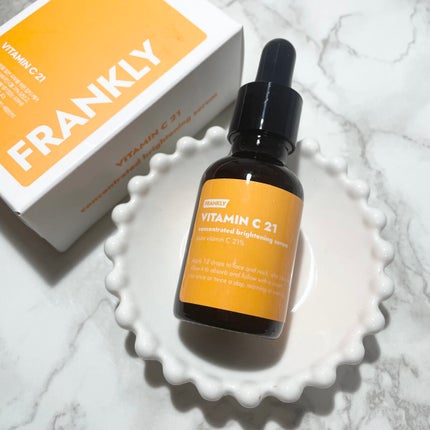 ビタミンC21セラム/Frankly/美容液を使ったクチコミ(4枚目)