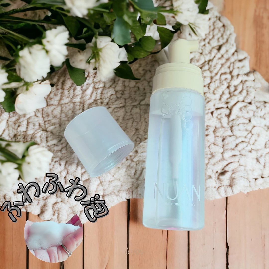 浸透バブル化粧水/NUAN/化粧水を使ったクチコミ（2枚目）