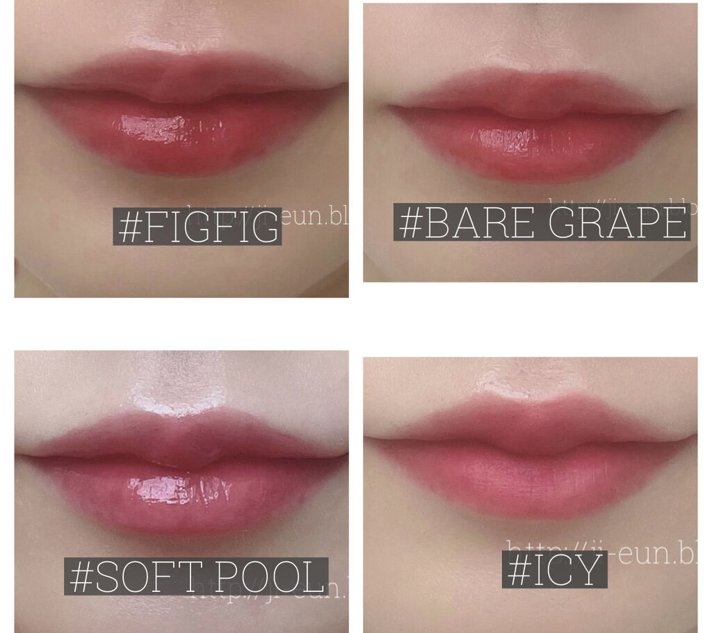 ジューシーラスティングティント/rom&nd/リップティントを使ったクチコミ（3枚目）