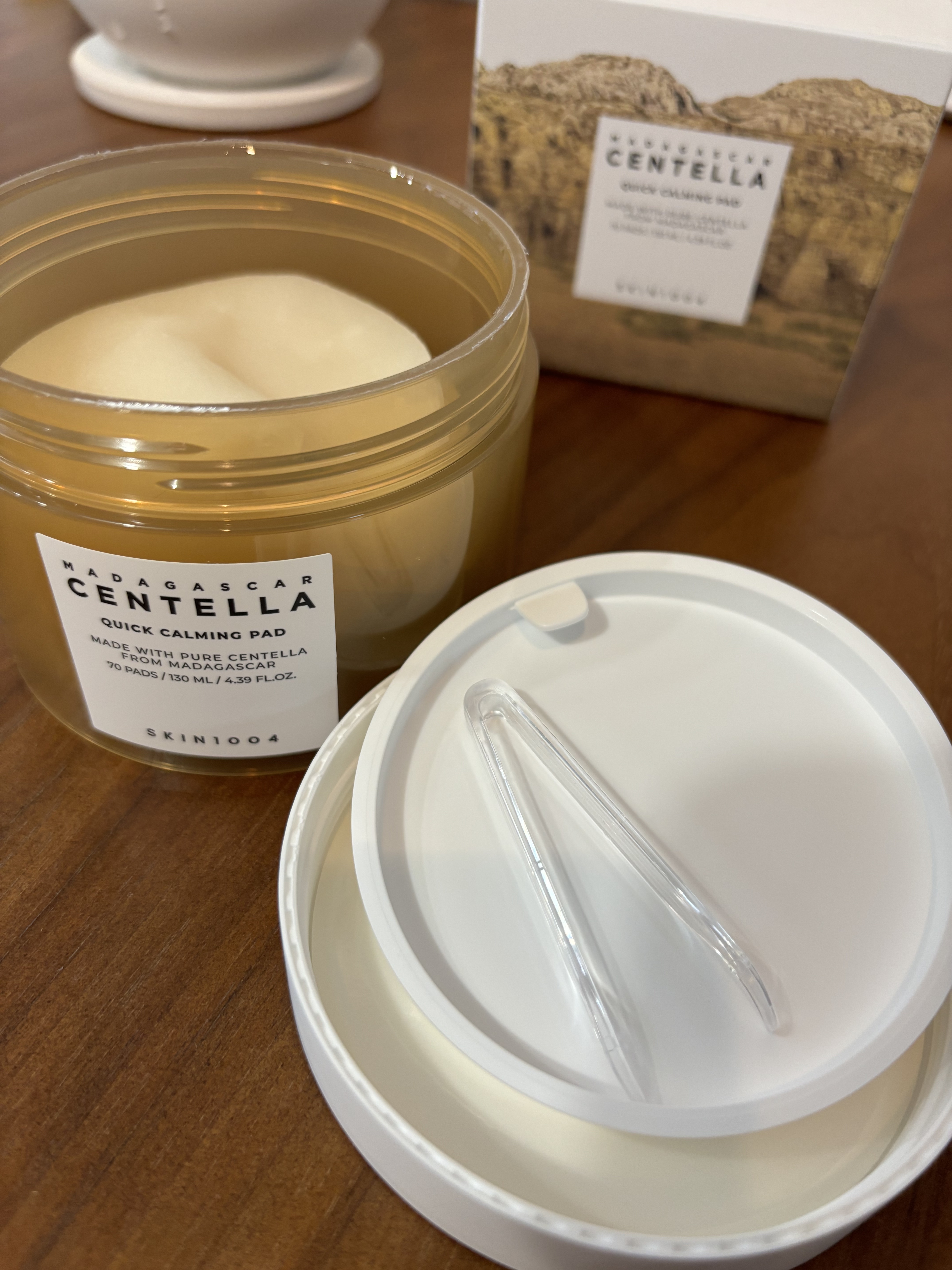 センテラ クイックカーミングパッド/SKIN1004/トナーパッドを使ったクチコミ（3枚目）