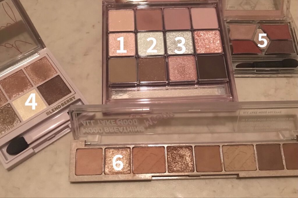 オーラクリエイション/BLEND BERRY/アイシャドウパレットを使ったクチコミ（1枚目）