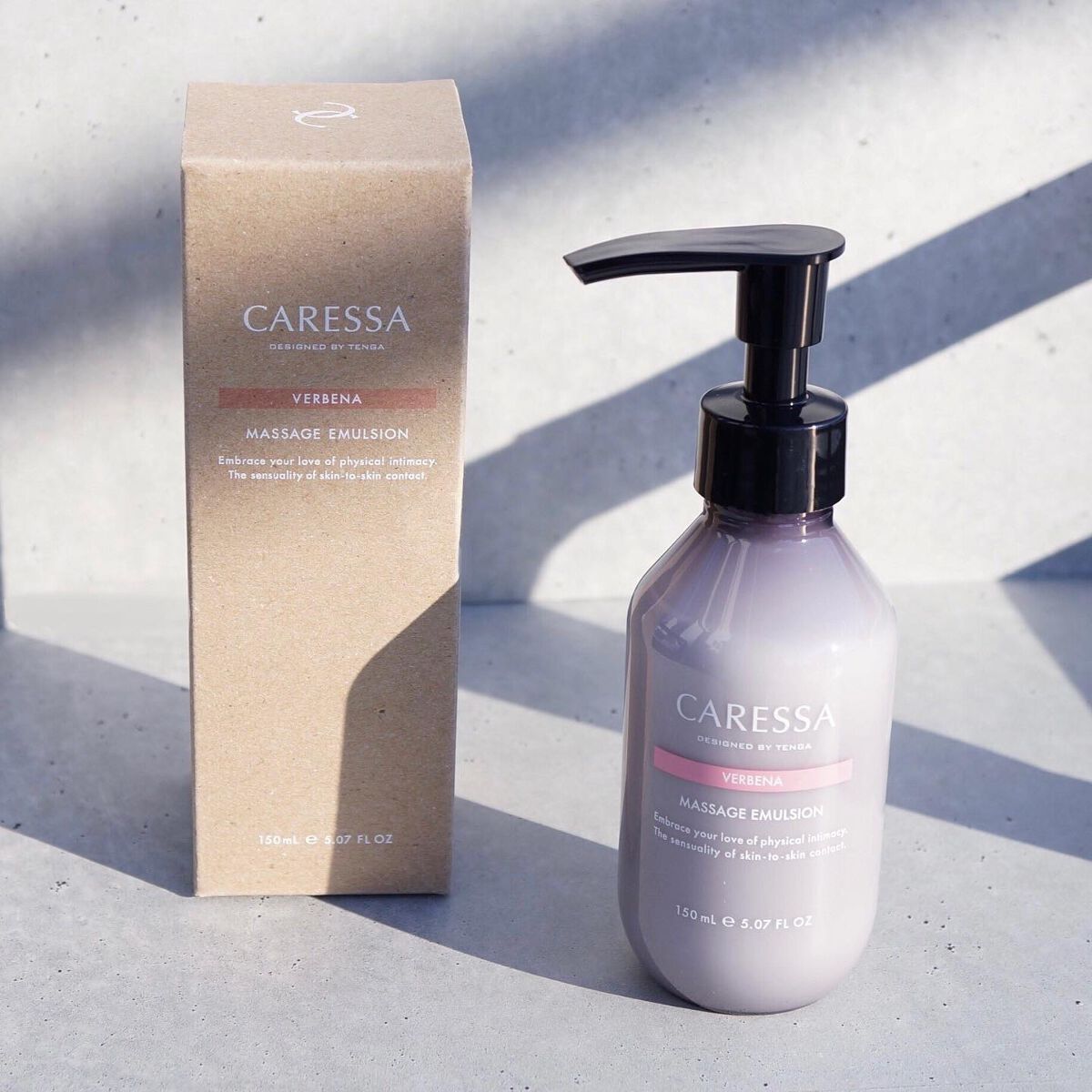 マッサージ エマルジョン（ヴァーベナ）/CARESSA/ボディミルクを使ったクチコミ（1枚目）