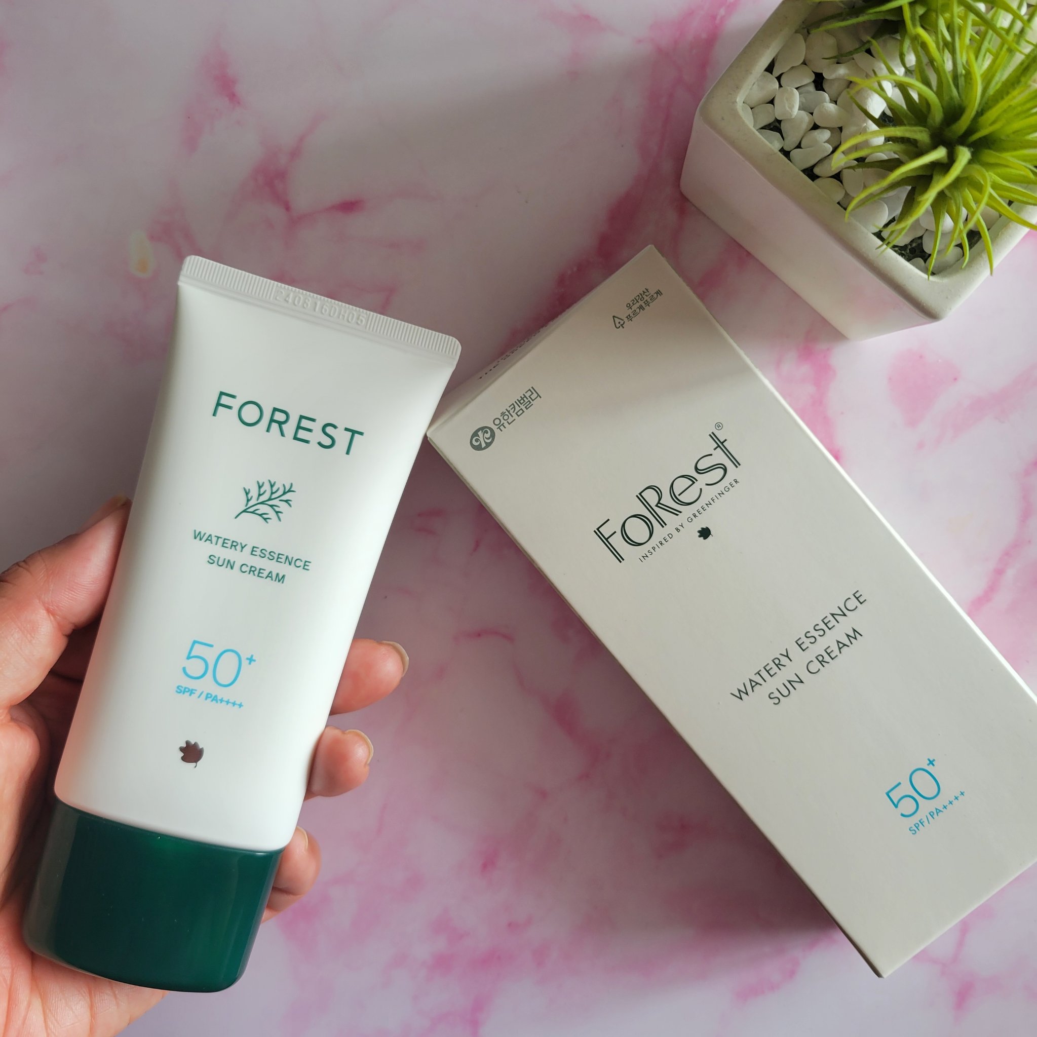 フォレスト エッセンスサンクリーム/FoRest by Greenfinger/日焼け止めローションを使ったクチコミ（1枚目）