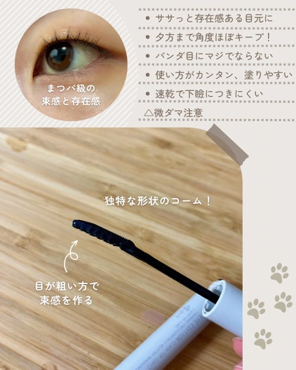 エテュセ アイエディション(ラッシュトップコート)/ettusais/マスカラトップコートを使ったクチコミ(2枚目)