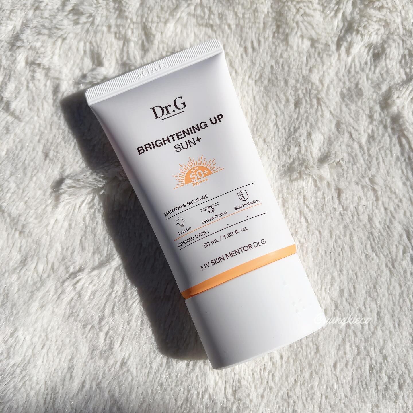 ブライトニングアップサンプラス/Dr.G/日焼け止めクリームを使ったクチコミ（1枚目）