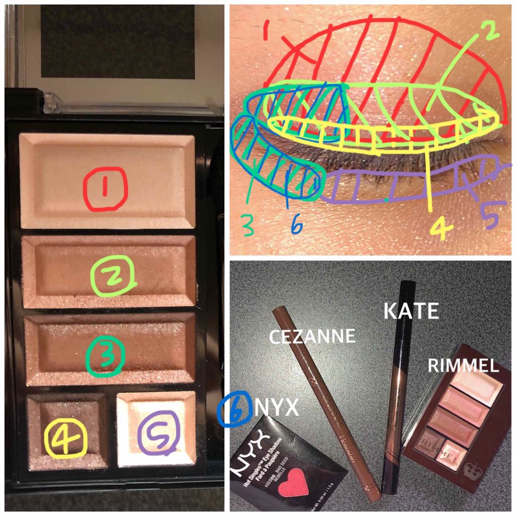 ショコラスウィート アイズ/リンメル ロンドン/アイシャドウパレットを使ったクチコミ（2枚目）