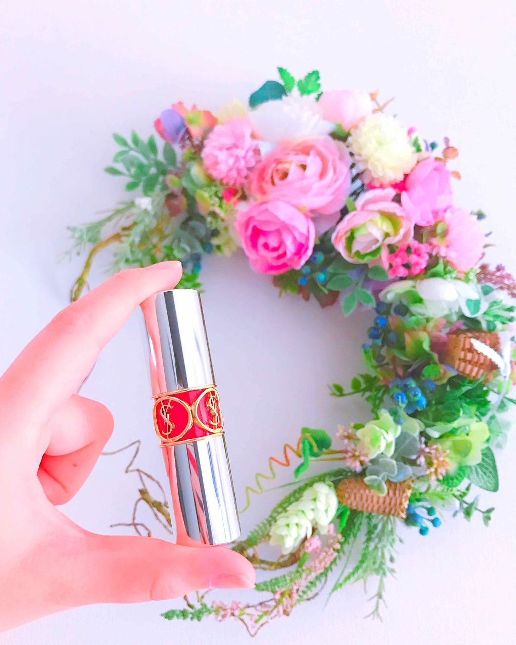 ヴォリュプテ ティントインバーム/YVES SAINT LAURENT BEAUTE/口紅を使ったクチコミ(1枚目)