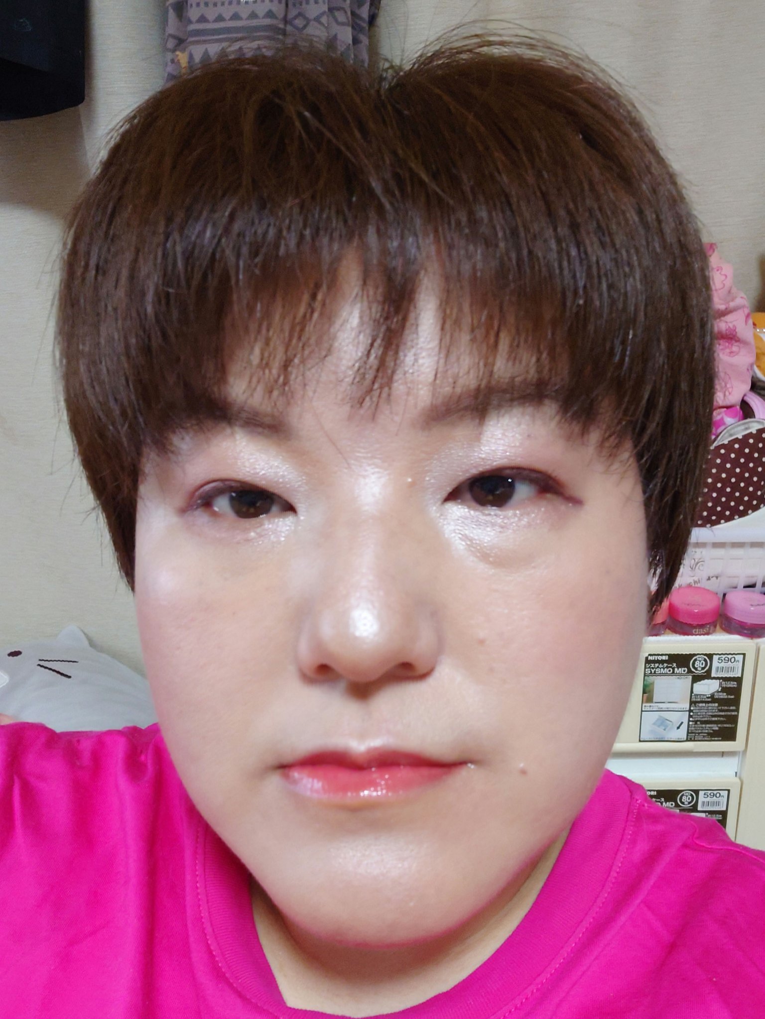 フーミー シングルブラッシュ/WHOMEE/パウダーチークを使ったクチコミ（3枚目）