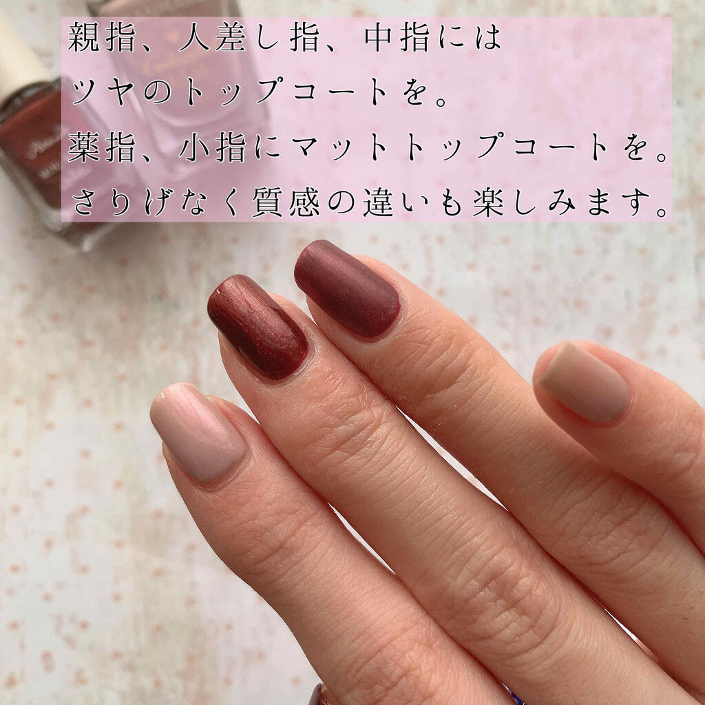 カラフルネイルズ/キャンメイク/マニキュアを使ったクチコミ（3枚目）