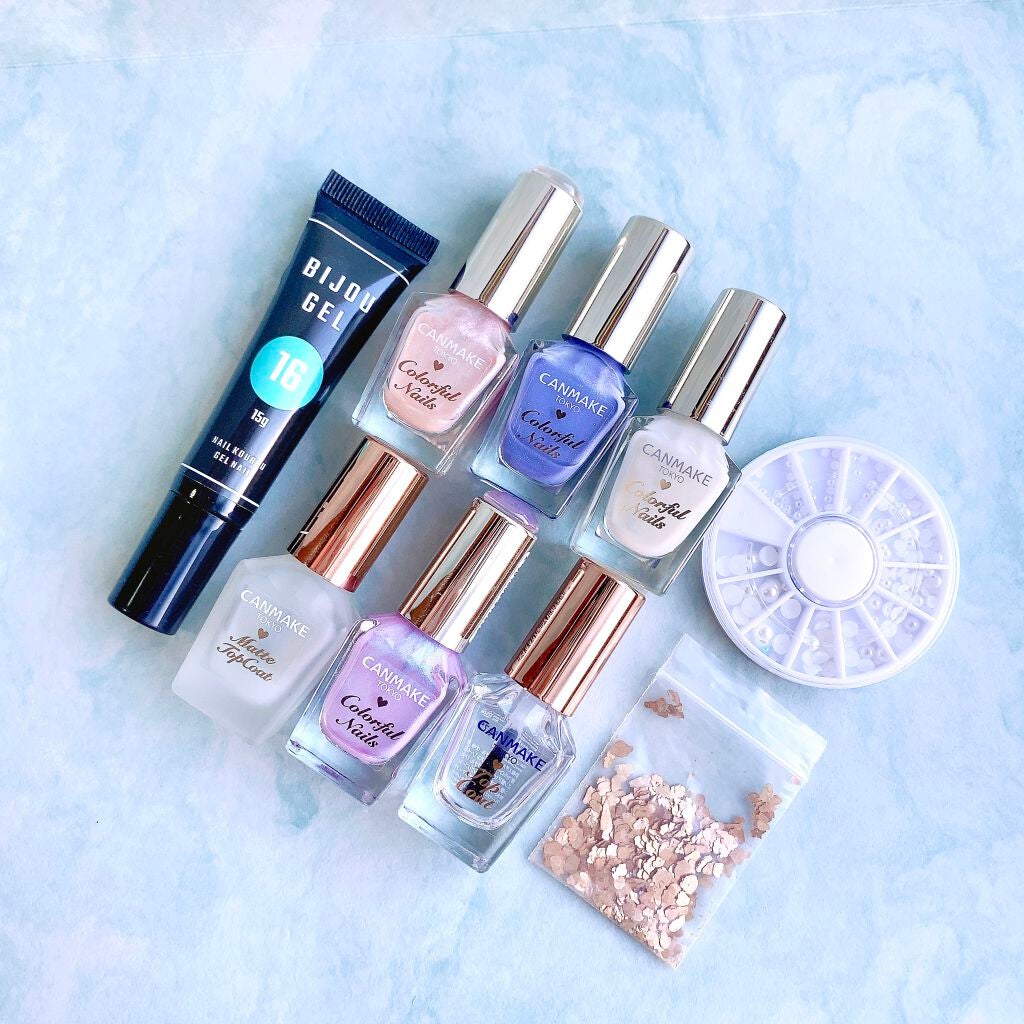 カラフルネイルズ/キャンメイク/マニキュアを使ったクチコミ(3枚目)