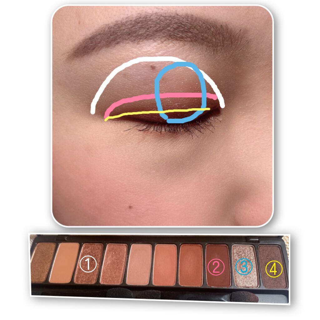 プレイカラー アイシャドウ/ETUDE/アイシャドウパレットを使ったクチコミ(3枚目)