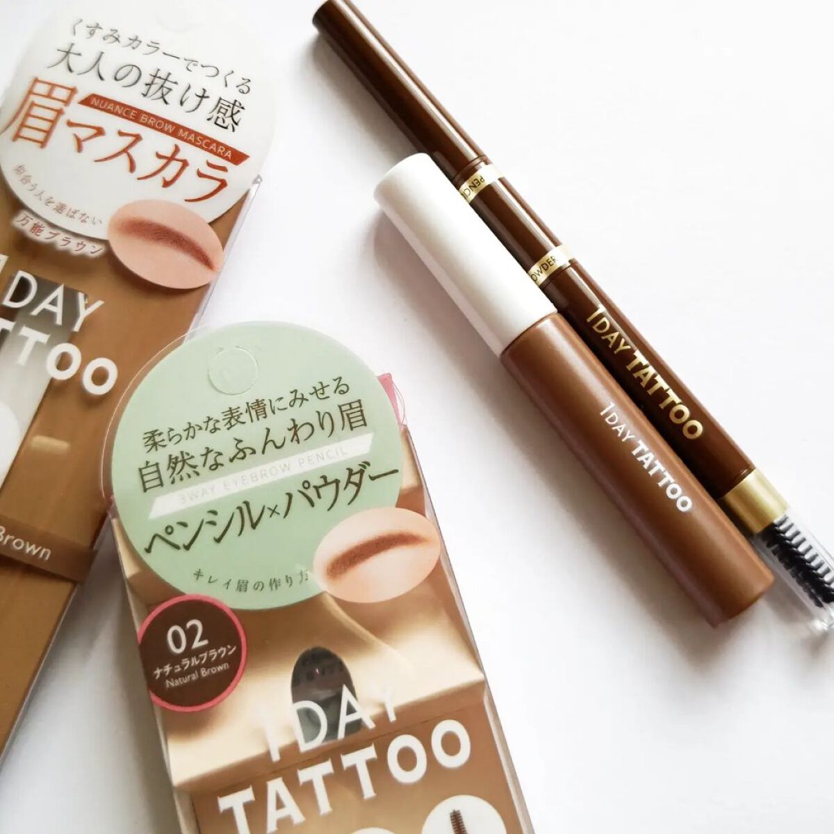 ニュアンスブロウマスカラ/K-パレット/眉マスカラを使ったクチコミ（1枚目）