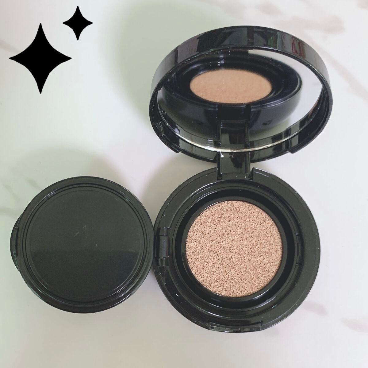 ブラック クッション/HERA/クッションファンデーションを使ったクチコミ(4枚目)