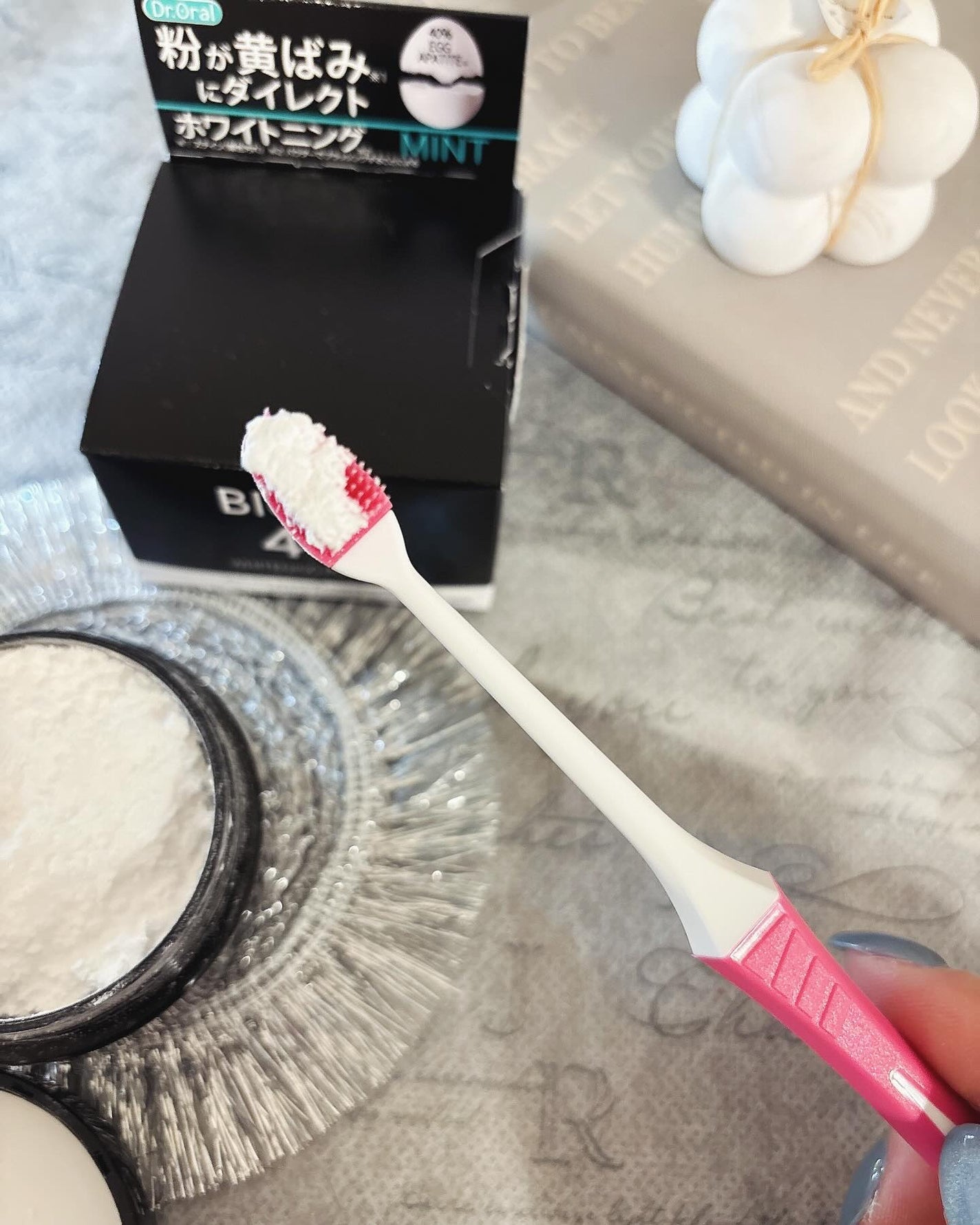 ホワイトニングパウダー ミント/Dr.Oral/歯磨き粉を使ったクチコミ(2枚目)