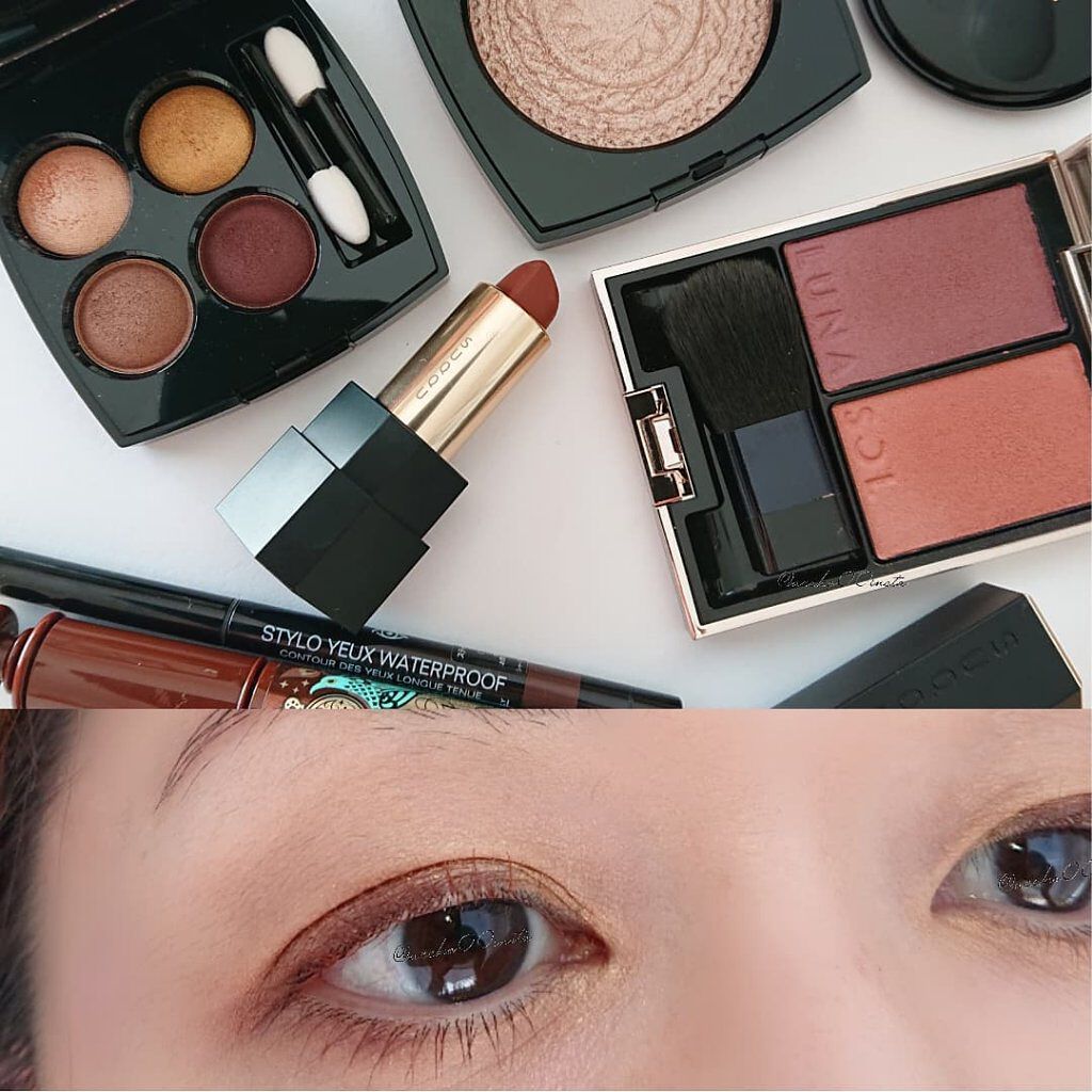 カラーリンググレイズ/LUNASOL/パウダーチークを使ったクチコミ（1枚目）