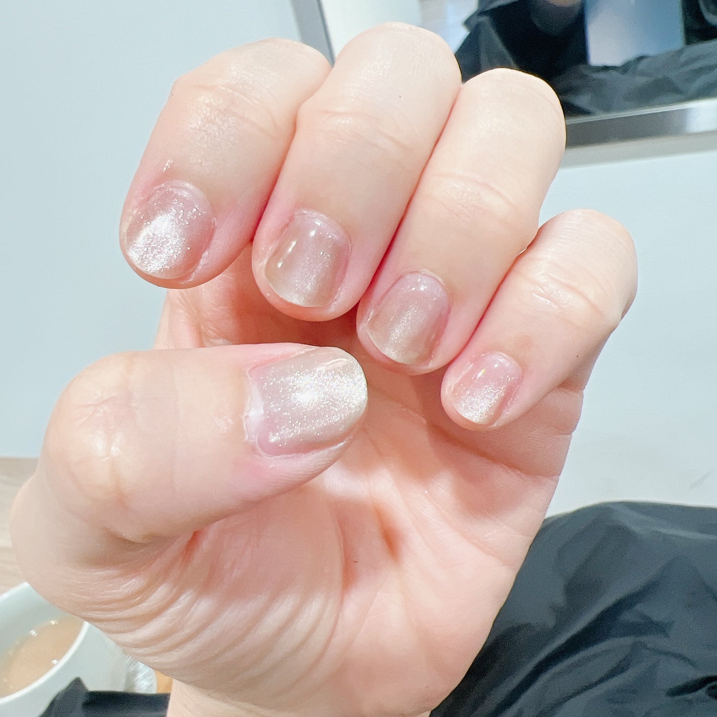 ジェルミー クリスタルトップジェル /ジェルミーワン/ジェルネイルを使ったクチコミ(4枚目)