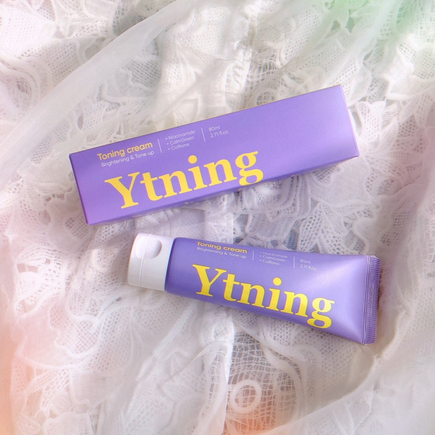 ワイトニング 美白ボディークリーム/Ytning/ボディクリームを使ったクチコミ(1枚目)