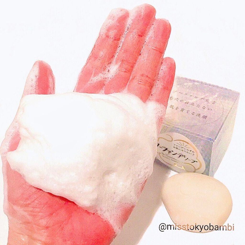 ノーファンデソープ/ペリカン石鹸/洗顔石鹸を使ったクチコミ(5枚目)