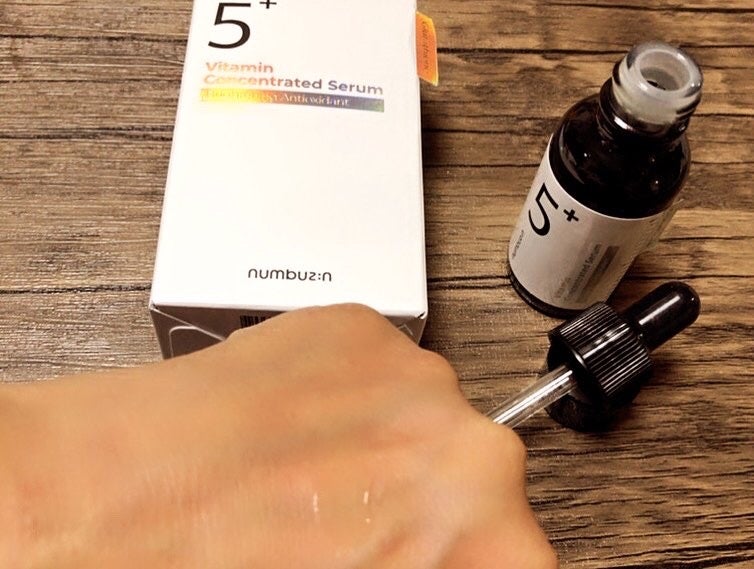 5番 白玉グルタチオンC美容液/numbuzin/美容液を使ったクチコミ(3枚目)