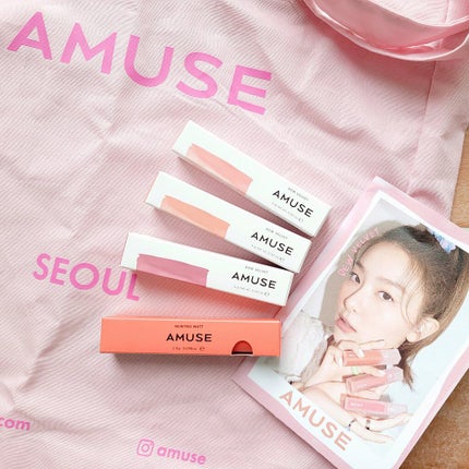 デュー ベルベット/AMUSE/口紅を使ったクチコミ(1枚目)
