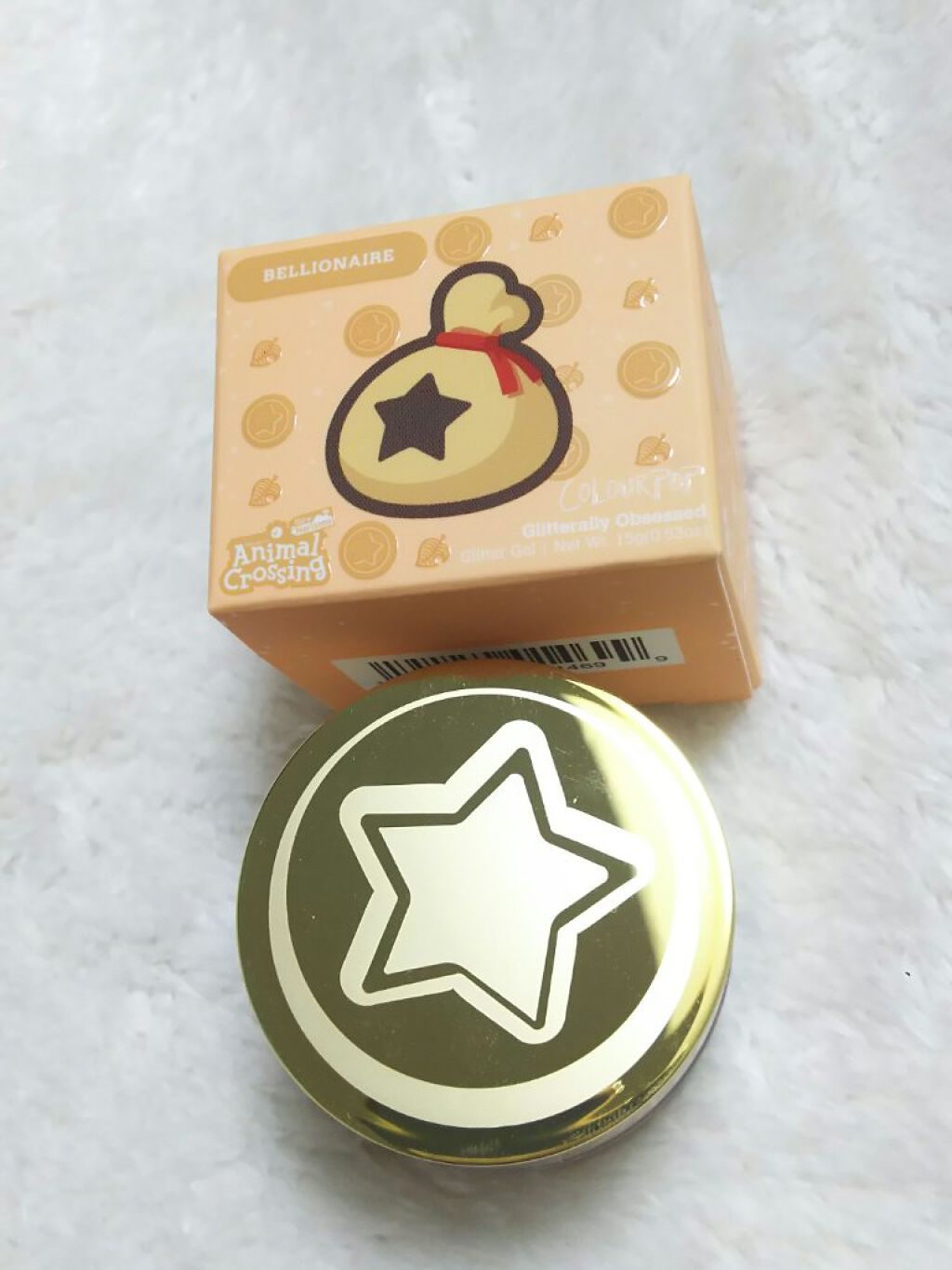 グリッタージェルベリオネア/ColourPop/グリッターを使ったクチコミ(5枚目)