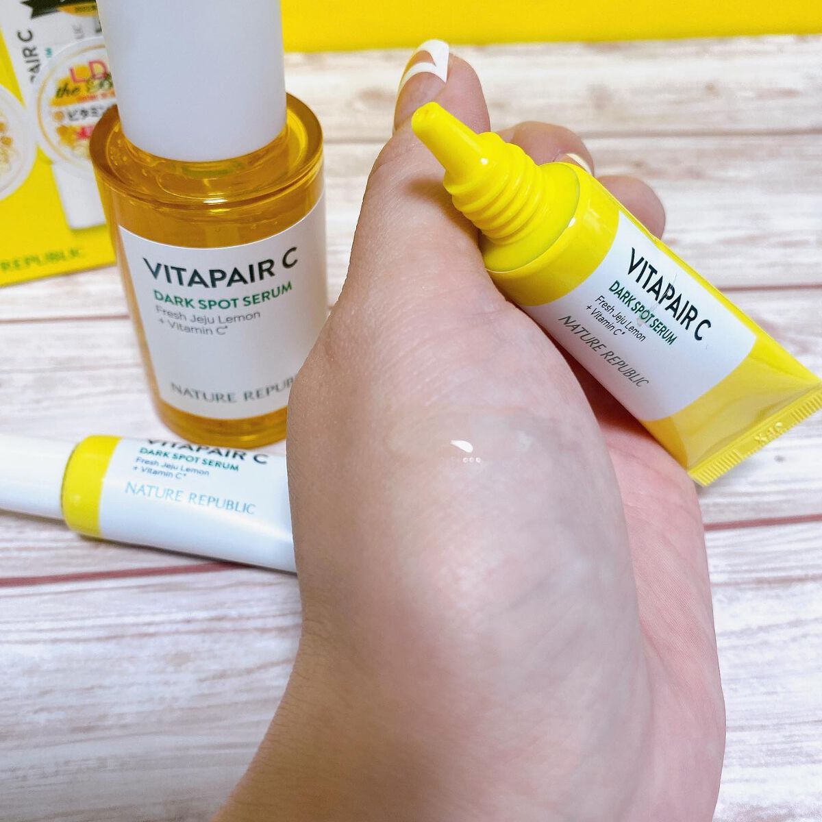 ビタペアC 集中美容液スペシャルセット/ネイチャーリパブリック/美容液を使ったクチコミ(3枚目)