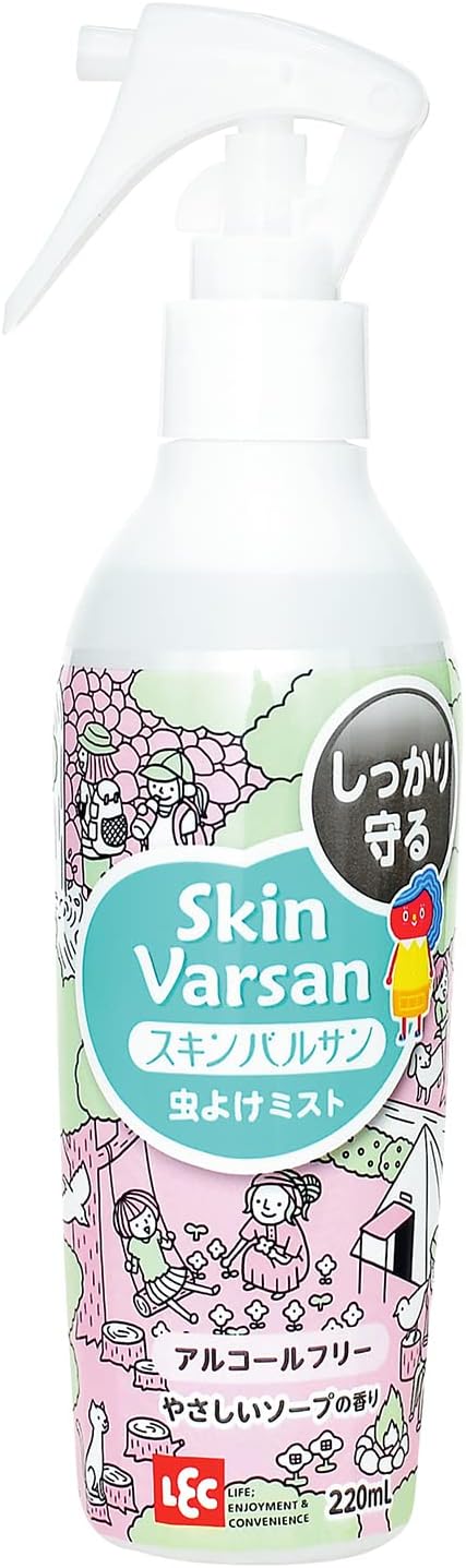 レック  スキンバルサン 虫よけミストDアルコールフリー やさしいソープの香り