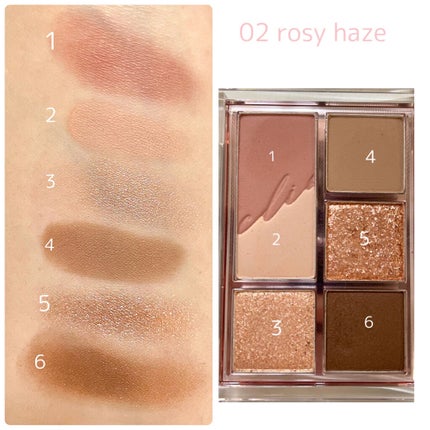 プロ アイパレット ミニ/CLIO/アイシャドウパレットを使ったクチコミ(3枚目)