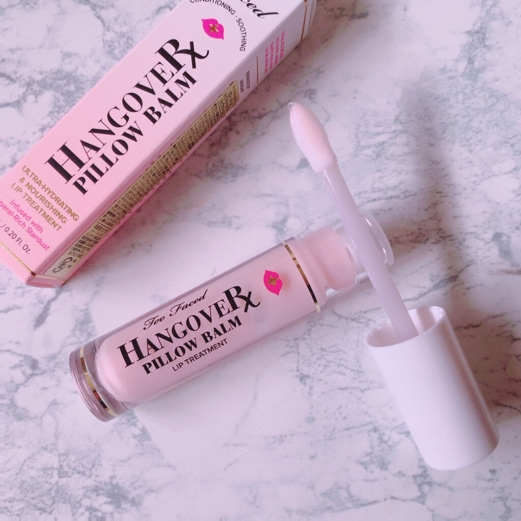 ～トゥー フェイスド ハングオーバー～ ピロー バーム リップ トリートメント/Too Faced/リップ美容液を使ったクチコミ（2枚目）