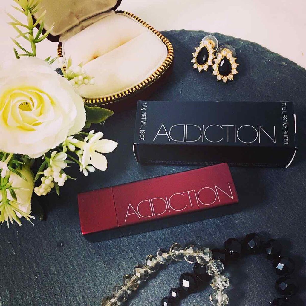 ザ リップスティック シアー/ADDICTION/口紅を使ったクチコミ(2枚目)