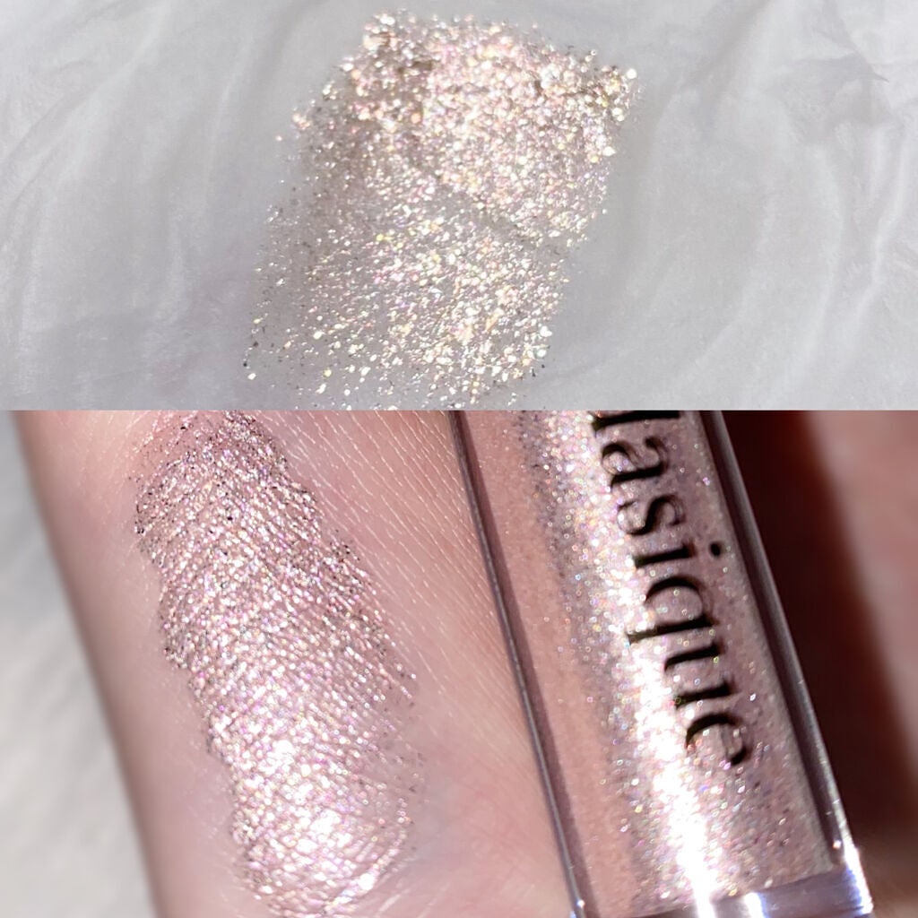 スターリット リキッドグリッター/dasique/メイクアップを使ったクチコミ(4枚目)