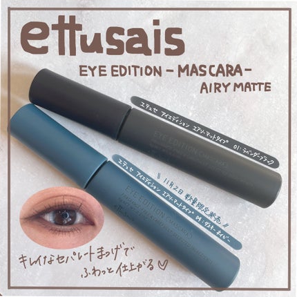 エテュセ アイエディション(マスカラ)/ettusais/マスカラを使ったクチコミ(1枚目)