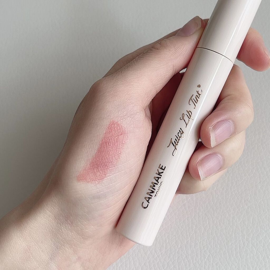 ジューシーリップティント/キャンメイク/口紅を使ったクチコミ（2枚目）