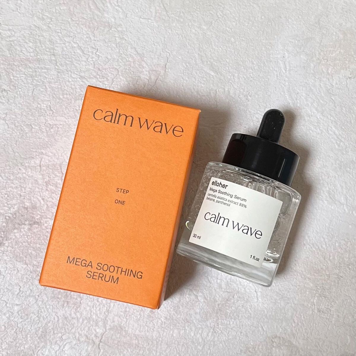 カームウェーブ - Mega Soothing Serum/elloher/美容液を使ったクチコミ(1枚目)