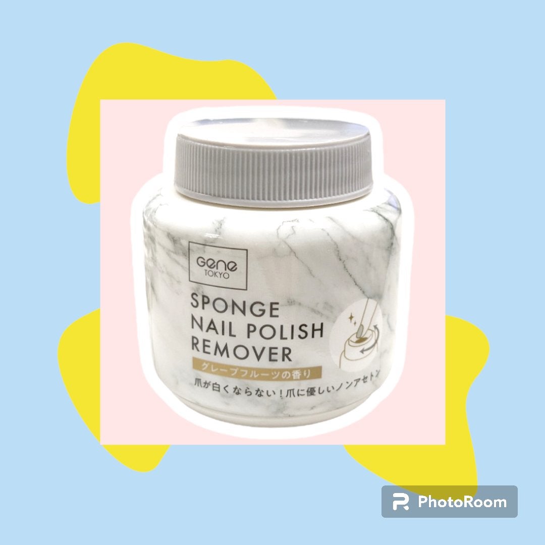 スポンジネイルポリッシュリムーバー/DAISO/除光液を使ったクチコミ(1枚目)