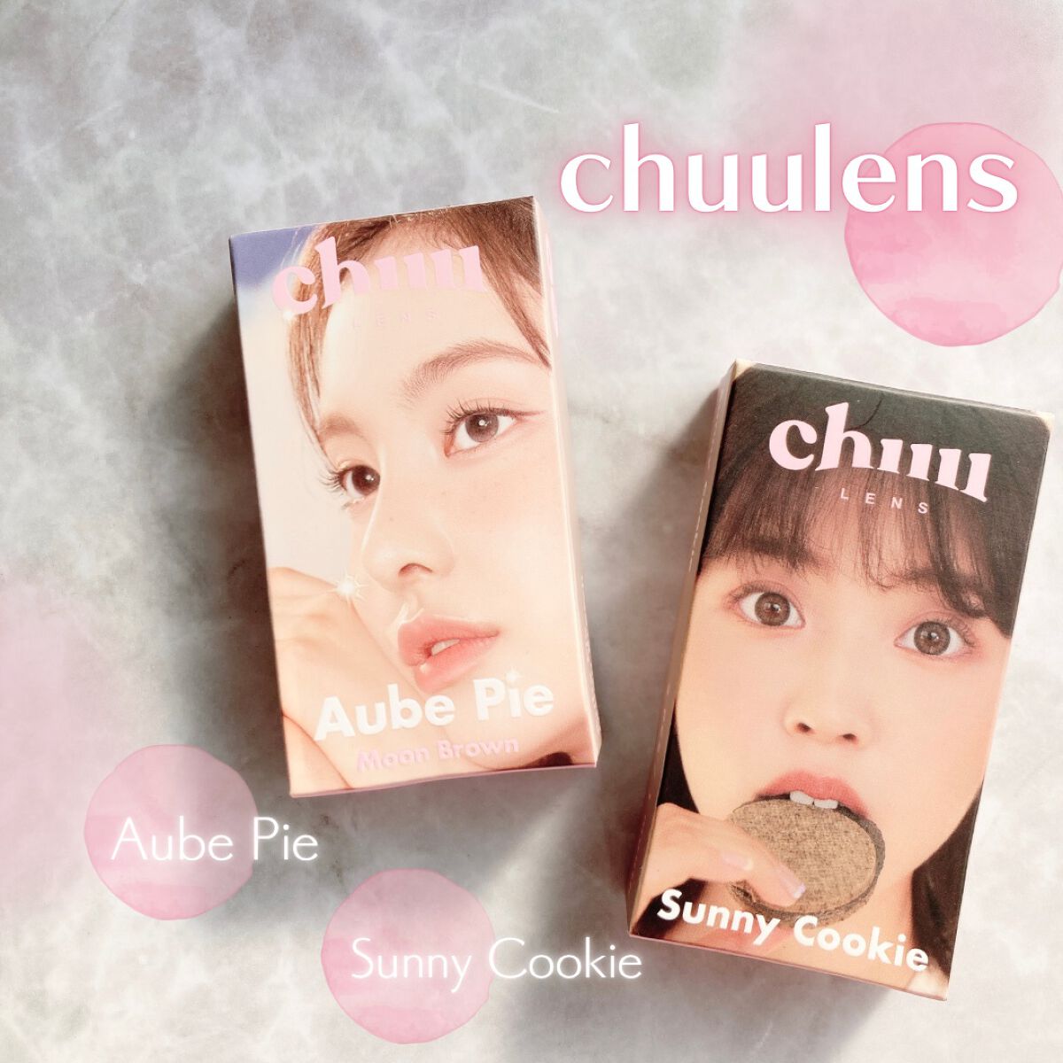 Sunny Cookie/chuu LENS/カラーコンタクトレンズを使ったクチコミ（1枚目）