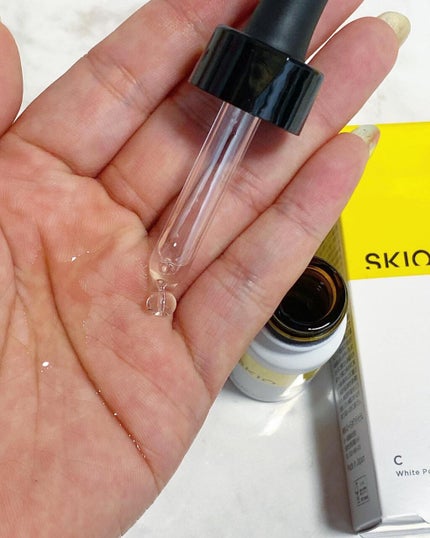 VC ホワイトピールセラム/SKIO/ブースター・導入液を使ったクチコミ(2枚目)