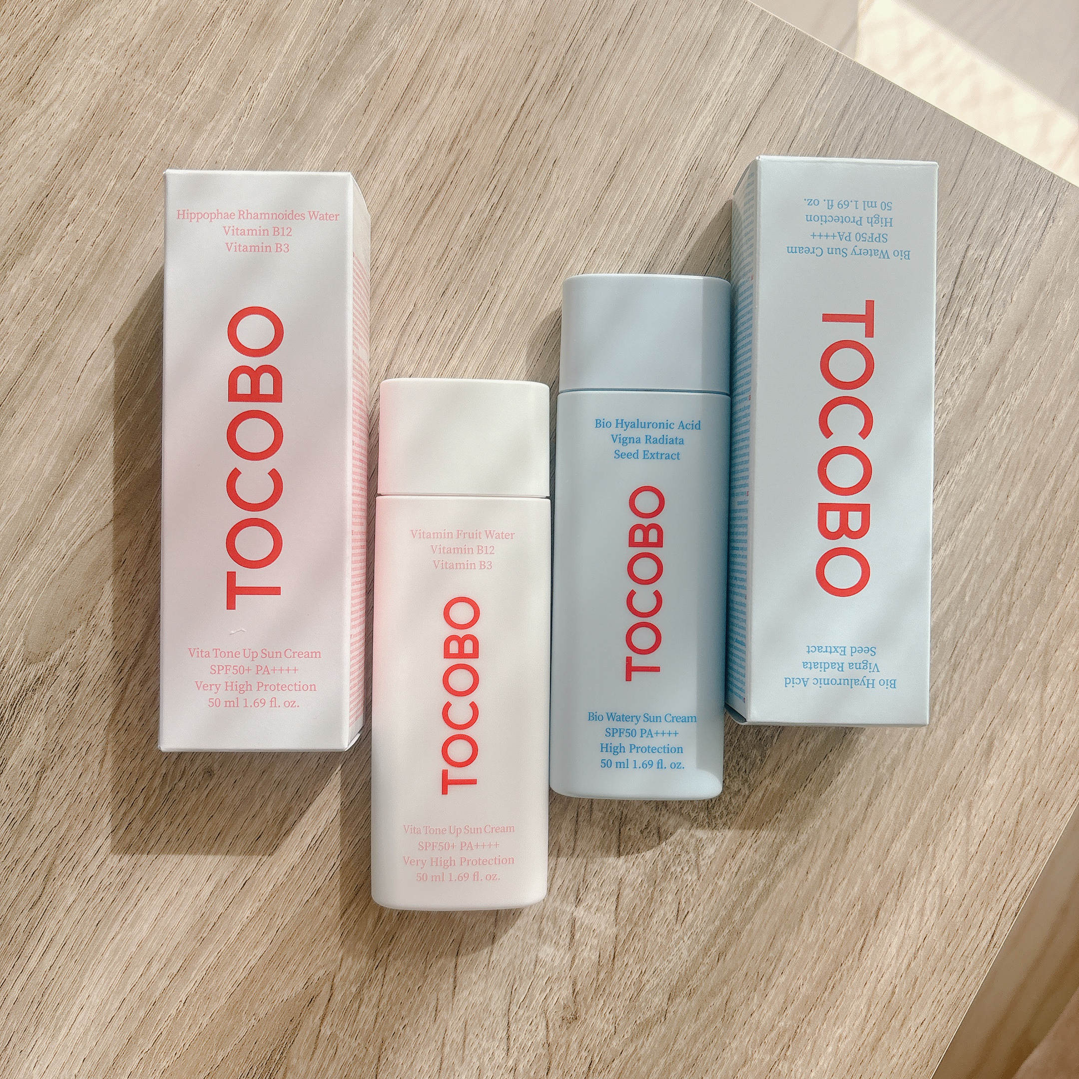 ビタトーンアップサンクリーム/TOCOBO/日焼け止めクリームを使ったクチコミ（2枚目）